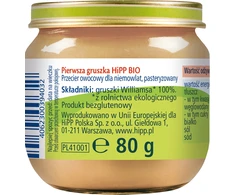 Hipp BIO desertas FIRST PEAR 80 g