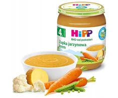 HiPP BIO Kreminė daržovių sriuba 125g po 4 mėn