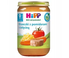 HiPP BIO kukuliai su pomidorais ir veršiena vaikams po 9 mėn., 220g