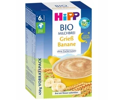 Hipp Bio Mleczna Kaszka Bananowa na Noc 6m 450g