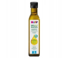 HiPP BIO rapsų aliejus Omega 3 ir Omega 6 rūgštys