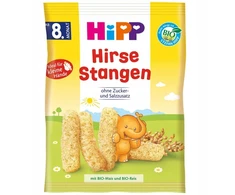 HiPP BIO sorų ir kukurūzų traškučiai iš Vokietijos