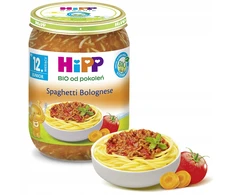 HIPP BIO Spageti Bolonijos vakarienė po 1 metų 250 g