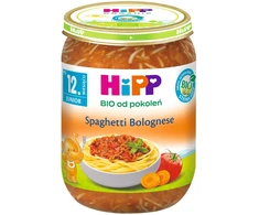HIPP BIO Spageti Bolonijos vakarienė po 1 metų 250 g