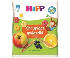 Hipp Traškios vaisių žvaigždės mažiems 1-3 metų vaikams 30 g (OUTLET)