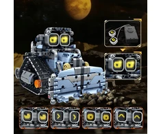 HiWEEGO BLOKŲ ROBOTO NUOTOLINIO KONTROLĖ RC TANK TRANSPORTO PRIEMONĖS LED PROGRAMAVIMAS 5in1 699vnt.