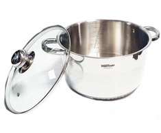 Hoffner Puodas 8,2l, 26cm, Nerūdijančio Plieno, Indukcinis