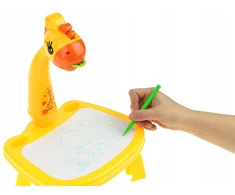 HollaKids Projektorius, skirtas piešti žirafą Projektorius, mokantis dažyti stalo skaidrių žymeklius