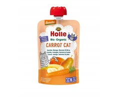 Holle BIO morkų, mangų, bananų ir kriaušių putėsiai