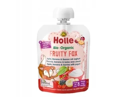 Holle Bio putėsiai su jogurtu Owocowy Lisek 8 m+