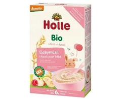 HOLLE BIO VISŲ GRUODŲ MUSLIŲ Aviečių obuolių bananų DEMETR