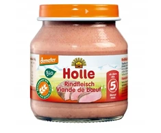 Holle MĖSOS VAKARIENĖ JAUTIENA BE PRIDĖTO CUKRŲ BE GLITIMO PO 5 MĖNESIŲ DEMET