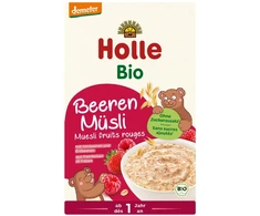 Holle MUSLIUS SU AVOTOMIS IR BRAŠKĖMIS BE PRIDĖTO CUKRŲ NUO 1 METŲ DEMETER BIO