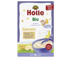 Holle SEMOLNUM Milky Banana EKOLOGIŠKAS BE CUKRAUS