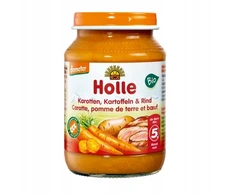 Holle VAKARIENĖS MORKOS – BULVĖS – JAUTIENA BE PRIDĖTO CUKRŲ BE GLITIMO NUO 5