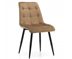 Home Design CHIC CHIC BEIGE VELVET MINŠTA VELIŪRO KĖDĖ