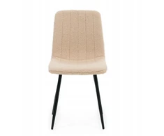 Home Design GELA BOUCLE TEDDY MINŠKINĖ KĖDĖ VALGOMOSIAI SVETAINEI, TAMSIAI BEIGE