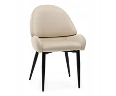 Home Design GLAMOUR MINKŠTA KĖDĖ VALGOMAS SVETAINE VELIURAS BERGAMO BEIGE