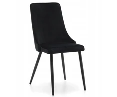 Home Design Juodas VELVET MINŠTINĖ KĖDĖ