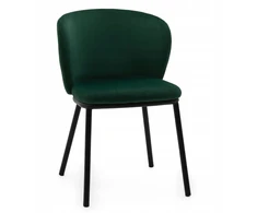 Home Design MINŠTA AKSOMINĖ KĖDĖ ŽALIA SVETAINE VALGOMAS GLAMOUR MODERNUS BARAS