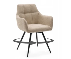 Home Design MINŠTA SUKAMA ŠENILINĖ KĖDĖ SVETAINEI LUGANO ŠVIESI BEIGE