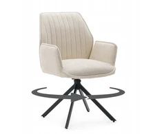 Home Design MINŠTA SUKIAMA ŠENILĖ KĖDĖ SVETAINEI MERANO CREAM