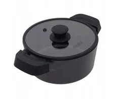 Homedelux PUODAS 20 CM SU DANGIU INDUKCINIŲ DUJŲ GREBLON C3 SILIKONINIAI DANGALAI 2,3L