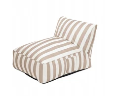 Homla Couch | MARIS | in baltas and beige stripes | 102x72x65 cm | 744242