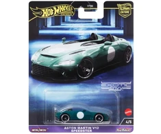 Mattel Hot Wheels KARŠTI RATAI PremiumAston Martin V12 Speedster Exotic Envy 4/5 Žalias