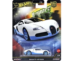 HOT WHEELS PREMIUM Hammer Drop Car Culture Bugatti VEYRON + PROTEKTOR