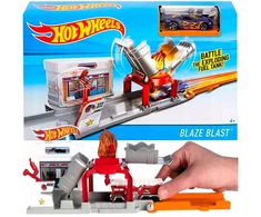 „Hot Wheels Track“ automobilių rinkinys FIRE STOTYJE Puikiai tinka dovanai