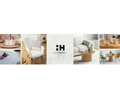 Howhomely Moderni ROZA kėdė valgomajam, svetainei, pilka GLAMOUR, apmušta SCANDI