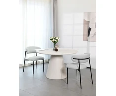 Howhomely ZOYA pilka minkšta kėdė valgomajam, svetainei, moderniam GLAM biurui