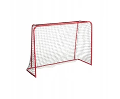 HUDORA floorball goal with goal wall, hockey goal red