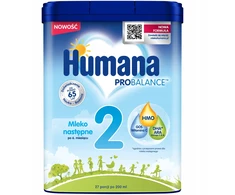 Humana 2 Probalance HMO 750g po 6 mėn x 4 vnt.