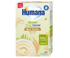 Humana Organic Manų kruopų košė be pieno produktų po 4 mėnesio 200 g