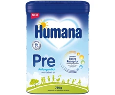 Humana pienas kūdikiams nuo gimimo 750 g