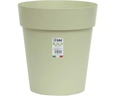Idel Dekoratyvinis gėlių vazonas Classic high Ø20.5cm H20.2cm plastikinis/švies.žalias