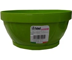 Idel Dekoratyvinis lėkštas gėlių vazonas Classic D16cm/H8cm žal.citr.sp.