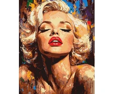 Ideyka DAŽYTI PAGAL SKAIČIUS - AKINANTIS MONROE 40X50