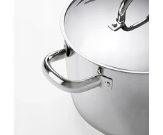 IKEA 365+ Puodas su dangteliu, nerūdijantis plienas, 5,0 l