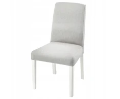 IKEA BERGMUND Kėdė, balta/Orrsta šviesiai pilka