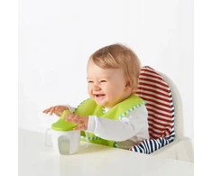 IKEA BORJA MOKYMASIS GERTI PUODAS su snapeliu ir ausytėmis vaikams 200ml