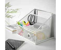 Ikea Drönjöns stalinis organizatorius, baltas, 25x20 cm, 2 vnt.