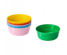 IKEA dubuo, margaspalvis plastikas