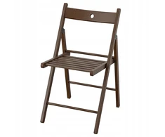 IKEA FROSVI (TERJE) MEDINĖ sulankstoma KĖDĖ, ruda