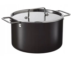 IKEA GULDÖRING Puodas su dangteliu, sol-gel danga, juodai pilka 5 l