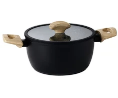 IKEA HUSKNUT Puodas su dangteliu, nepridegančia danga, 2,7 l
