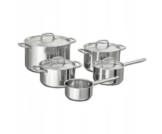 IKEA IKEA 365+ Puodų rinkinys 9 elementai 10l 5l 3l 2l 1l