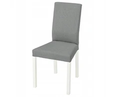 IKEA KATTIL Kėdė balta Knisa šviesiai pilka